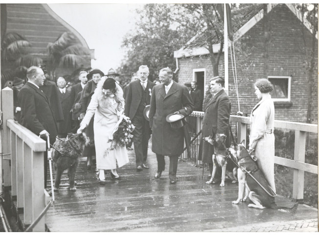 Bezoek koninklijke familie in 1935